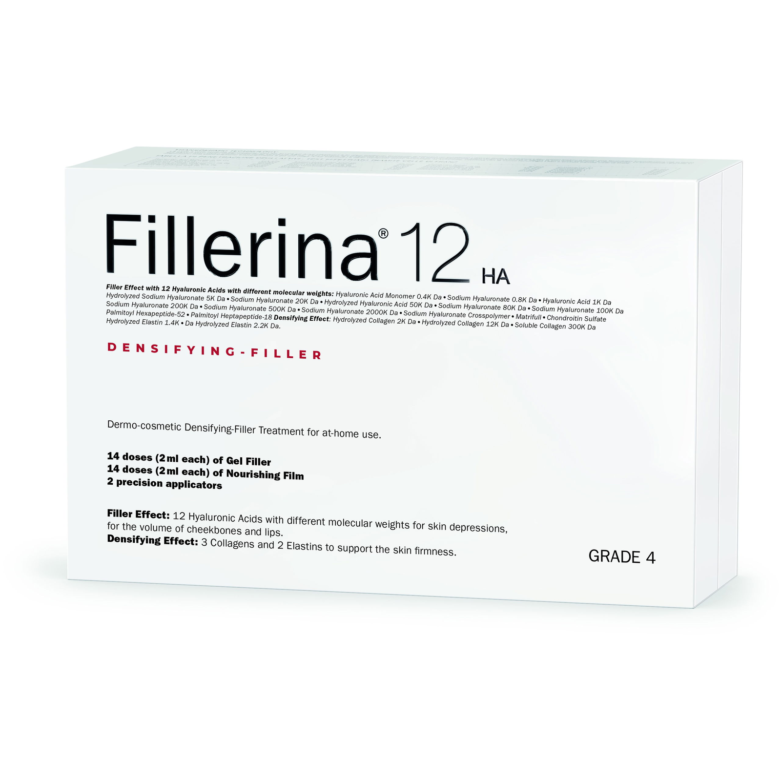 FILLERINA 12HA ránctalanító bőrápoló 40+ év (4. fokozat) 2 × 30 ml (8051417823616)