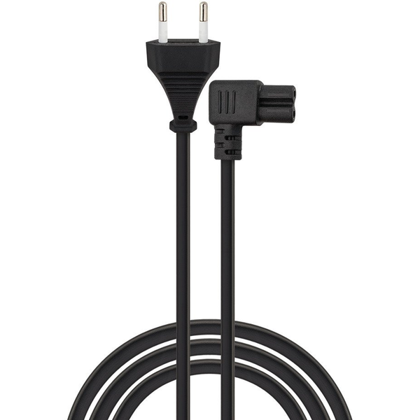 SAVIO CL-179 Kabel zasilający 2pin, C7 kątowy 5m