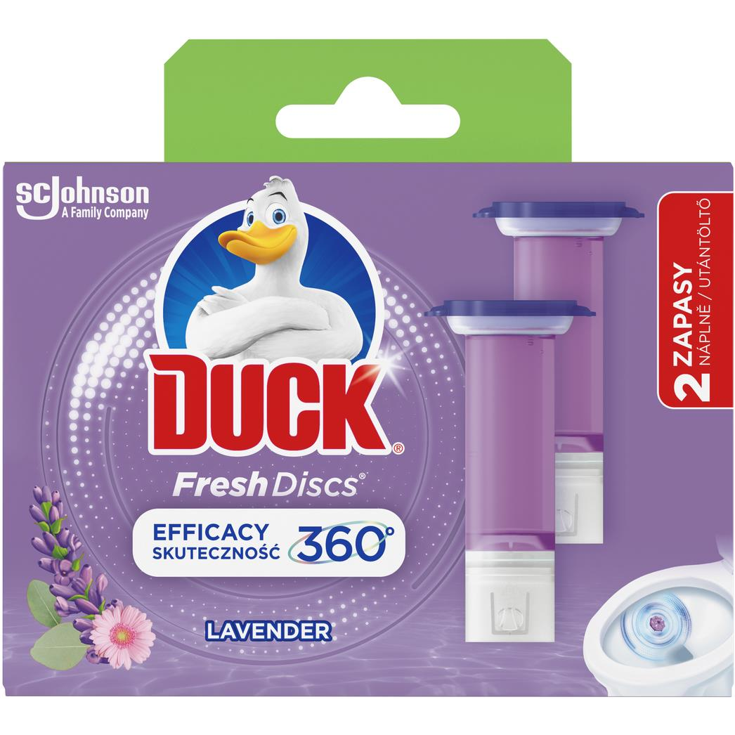 Duck Fresh Discs WC gél levendula 2x36ml (5000204338980) (5000204338980)