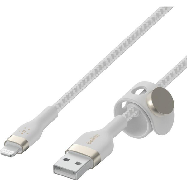 Kábel Belkin USB - Apple Lightning 3 m biely