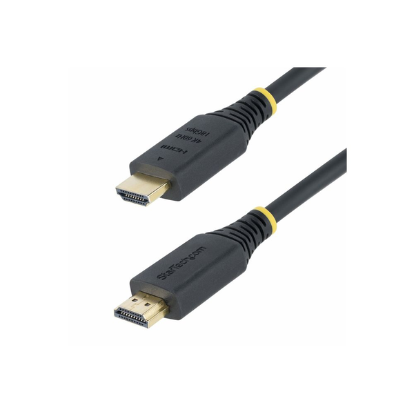 StarTech.com HDMI2-CABLE-4K60-50C cavo HDMI 0,5 m HDMI tipo A (Standard) Nero