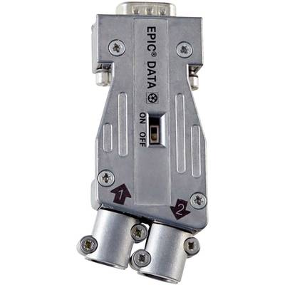 LAPP 21700591 Érzékelő-/működtető adatösszekötő Adapter, hajlított, Záróellenállás Pólusszám: 9 1 db (21700591)