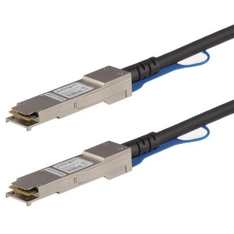 StarTech.com QSFP40GPC05M InfiniBand en Glasvezelkabel QSFP+ Zwart
