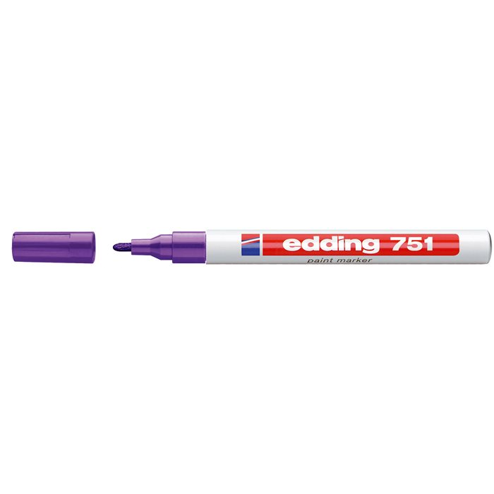 Edding 751 1-2mm Lakkmarker - Lila (7580097008)