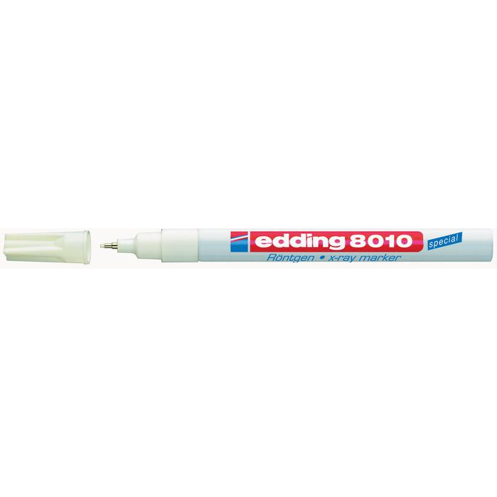 Edding Röntgen marker 0,8mm, 8010 X-RAY fehér (7070002000) (8010 ED)