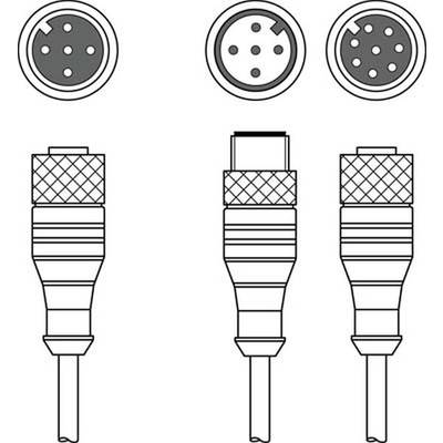 Leuze Electronic 50122336 Összekötő vezeték 1 db (50122336)
